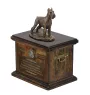 Schnauzer II - urne pour les cendres de chien, urne avec une statuette, urne personnalisée pour les cendres de chien de la marque Art-Dog