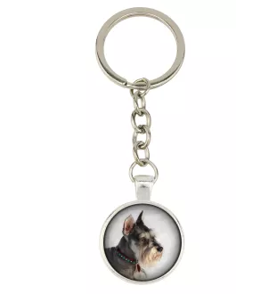 Schnauzer I - porte-clés avec votre photo, accessoire pour clés, breloque pour sac de la marque Art-Dog