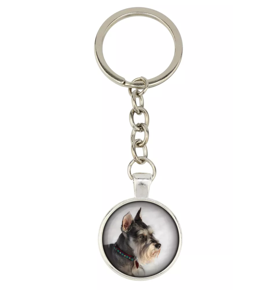 Schnauzer I - Schlüsselanhänger mit Ihrem Foto, Schlüsselanhänger, Taschenanhänger der Marke Art-Dog