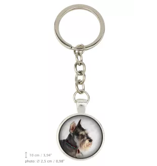 Sznaucer, Schnauzer I brelok ze zdjęciem Art-Dog