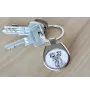 Schnauzer - keychain with a dog, keychain with a print, personalized pendant from the Art-Dog brand
