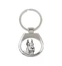 Schnauzer I - keychain with a dog, keychain with a print, personalized pendant from the Art-Dog brand