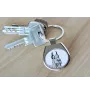 Schnauzer I - keychain with a dog, keychain with a print, personalized pendant from the Art-Dog brand