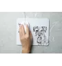 Schnauzer - mouse pad with print, personalized dog-themed mouse pad, unique gadget for an office worker by Art-Dog brand