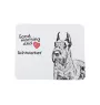 Schnauzer I - tapis de souris personnalisé avec impression, tapis de souris personnalisé avec chien, accessoire unique pour employé de bureau de la marque Art-Dog
