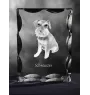 Sznaucer, Schnauzer ramka kryształowa z psem Art-Dog