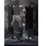 Schnauzer I - crystal with a picture of a dog, glass statuette with a picture, unique frame with a picture from Art-Dog brand
