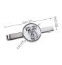 Schnauzer - tie clip with a dog, personalized tie clip, a unique gift for a man from the Art-Dog brand