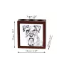 Schnauzer - pen holder with a dog, desk organizer with a print, personalized desk decoration from the Art-Dog brand.