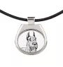 Schnauzer I - dog necklace, personalized pendant with a photo, unique necklace for women and men by Art-Dog brand