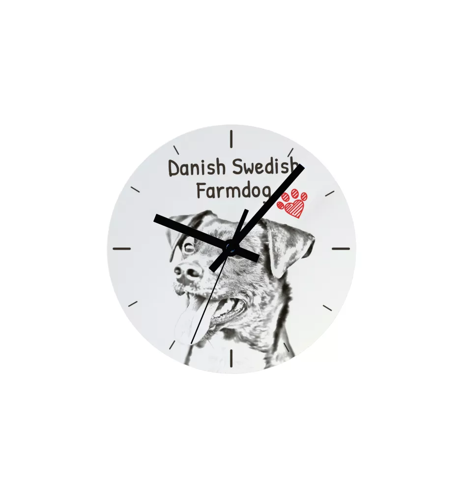 Schnauzer - horloge murale avec chien, horloge de table avec impression, décoration personnalisée de la maison de la marque Art-Dog