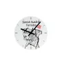 Schnauzer - wall clock with a dog, shelf clock with a print, personalized home decoration from the Art-Dog brand