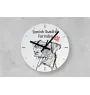 Schnauzer - wall clock with a dog, shelf clock with a print, personalized home decoration from the Art-Dog brand