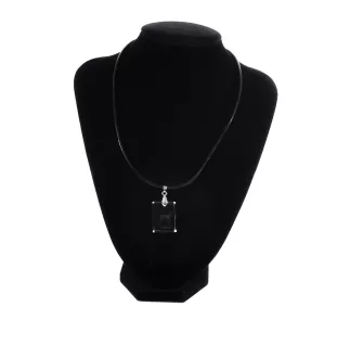 Sznaucer, Schnauzer I wisiorek kryształowy z psem Art-Dog