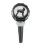 Schnauzer I - Crystal bottle stopper, unique wine stopper with photo, personalised gift for sommelier by Art-Dog brand