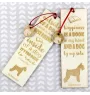 Schnauzer I - dog bookmark, personalized bookmark, gift for bookworm from Art-Dog brand