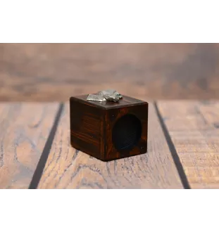 Schnauzer - Holzkerzenständer mit Hund, einzigartiges Andenken an den Verlust eines Hundes, Handwerkskunst der Marke Art-Dog