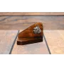 Schnauzer I - bougeoir en bois avec un chien, support pour bougie chauffe-plat, lieu de mémoire pour chien de la marque Art-Dog