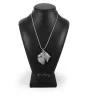 Schnauzer I - un collier avec un chien, un pendentif de chien sur une chaîne en argent, un bijou unique de la marque Art-Dog