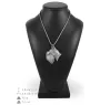 Schnauzer I - un collier avec un chien, un pendentif de chien sur une chaîne en argent, un bijou unique de la marque Art-Dog