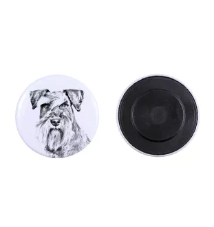 Sznaucer, Schnauzer magnes z psem mały Art-Dog