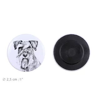 Sznaucer, Schnauzer magnes z psem mały Art-Dog