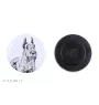 Schnauzer I - magnet with a dog's pupil, exceptionally light, strong magnet, handmade product by the Art-Dog brand