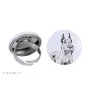 Schnauzer I - Damen Schmuck mit dem Bild eines Hundes, handgefertigtes Produkt, Möglichkeit, Ihr eigenes Foto hinzuzufügen, Marke Art-Dog