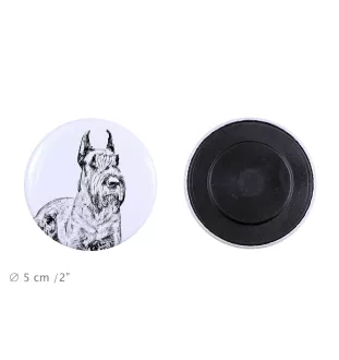 Sznaucer, Schnauzer I magnes z psem duży Art-Dog