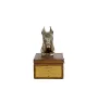 Schnauzer I - urne pour les cendres du chien avec une statuette, petite urne pour chien, urne personnalisée avec le buste du chien de la marque Art-Dog