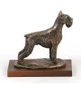 Schnauzer - Hundestatue, Hundesilhouettefigur, Trophäe für die Hundeausstellung der Marke Art-Dog