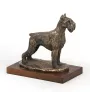 Schnauzer - dog figurine, dog silhouette figurine, trophy for Art-Dog dog show exhibition