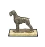Schnauzer I - statuette de chien, figurine de silhouette de chien, trophée pour exposition de chiens de la marque Art-Dog