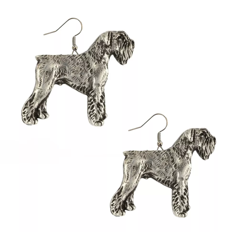 Schnauzer - Hängende Ohrringe mit Hunden, entzückender Schmuck für Hunde-Mama, Geschenk für Mädchen von der Marke Art-Dog