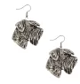 Schnauzer I - boucles d'oreilles pendantes avec des chiens, bijoux charmants pour maman de chien, cadeau pour fille de la marque Art-Dog