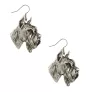 Schnauzer II - hanging earrings with dogs, charming jewelry for a dog mom, a gift for a girl from the Art-Dog brand