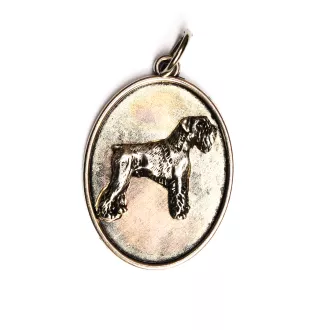 Schnauzer - necklace with a dog, pendant for a dog mom, unique jewelry from the Art-Dog brand