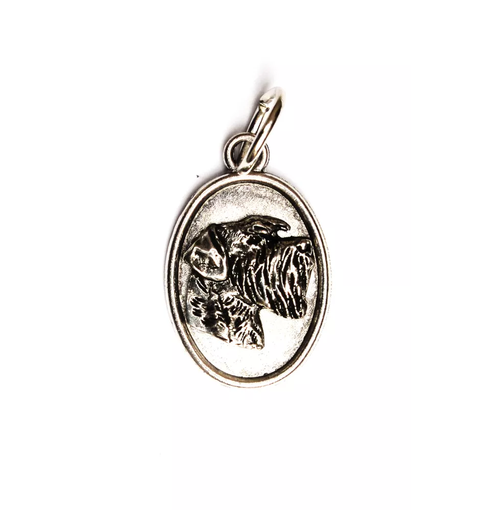 Schnauzer I - collier avec chien, pendentif pour maman de chien, bijoux uniques de la marque Art-Dog