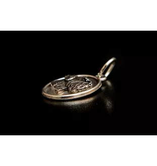 Schnauzer I - collier avec chien, pendentif pour maman de chien, bijoux uniques de la marque Art-Dog