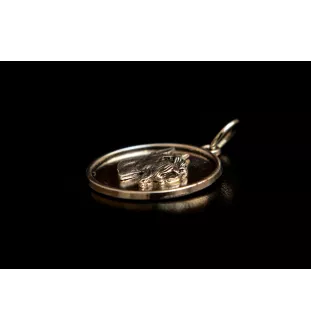 Schnauzer II - collier avec chien, pendentif pour maman de chien, bijoux uniques de la marque Art-Dog