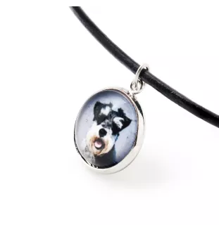 Schnauzer - Schmuckset in einer Schachtel, Halskette, Ohrringe, Armband, Produkte der Marke Art-Dog