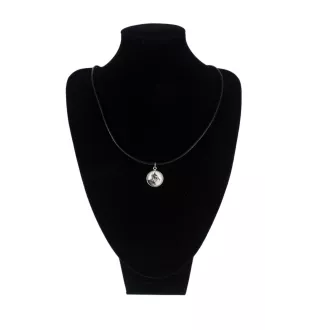 Schnauzer I - a set of jewelry in a box, necklace, earrings, bracelet, products from the Art-Dog brand