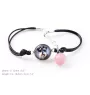 Schnauzer - ensemble de bijoux avec votre photo, accessoire féminin, article fait main, produit fabriqué à la main avec passion pour la création de la marque Art-Dog