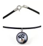 Schnauzer - necklace in a box, elegant decoration, pendant from the Art-Dog brand