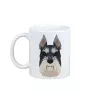 Schnauzer I - cup with a geometric dog image and the inscription Art-Dog