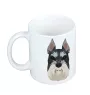 Schnauzer I - cup with a geometric dog image and the inscription Art-Dog