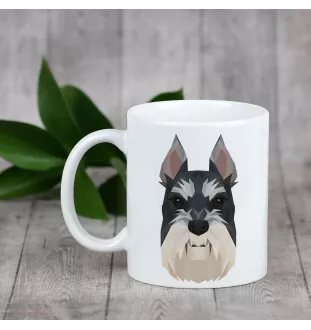 Sznaucer, Schnauzer I kubek geometryczny Art-Dog