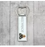 Schnauzer - bottle opener with a picture and inscription for beer by Art-Dog