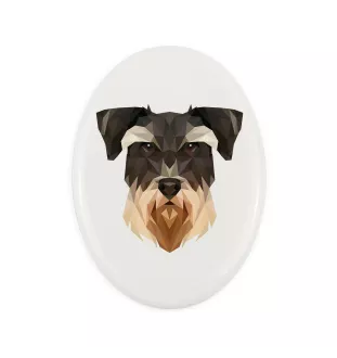 Sznaucer, Schnauzer płytka geometryczna Art-Dog