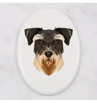Sznaucer, Schnauzer płytka geometryczna Art-Dog